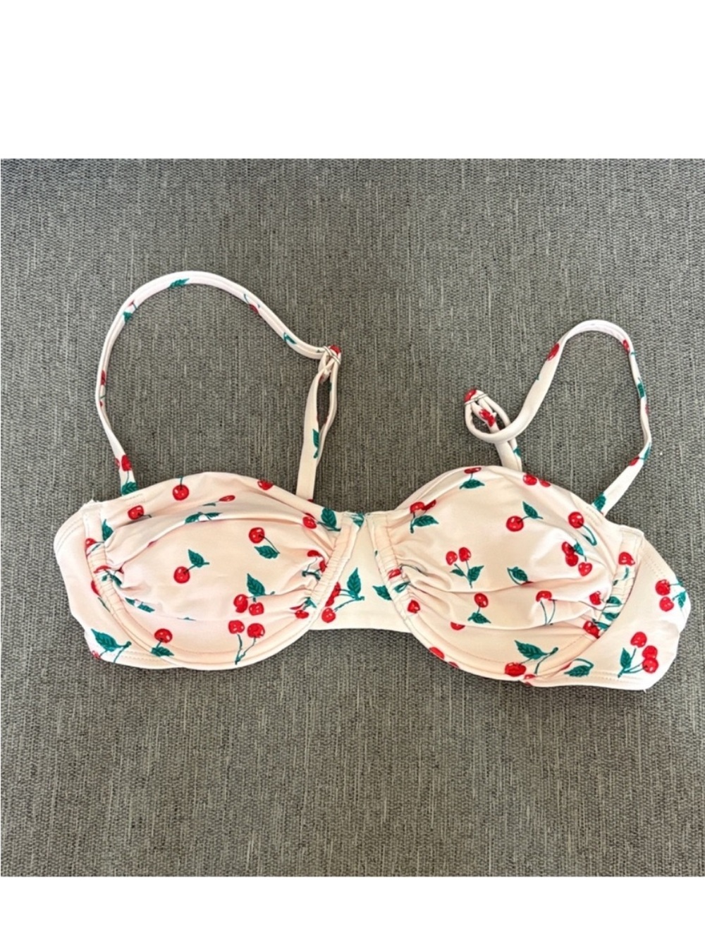 Wild Fable Pink Cherry Balconette Bikini Top